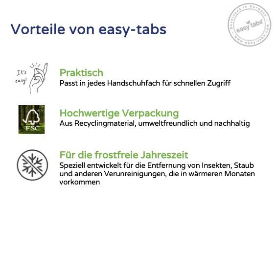 easy-tabs Magenta - Oberflächenreiniger - 5 Stück